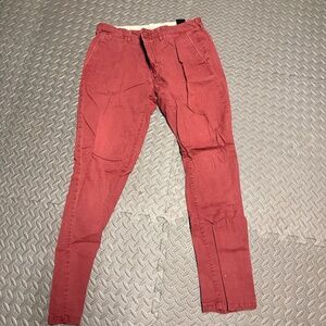 Burgundy H&M pants